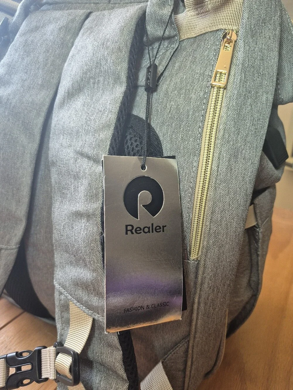 Realer 3-in-1 Diaper Bag Backpack